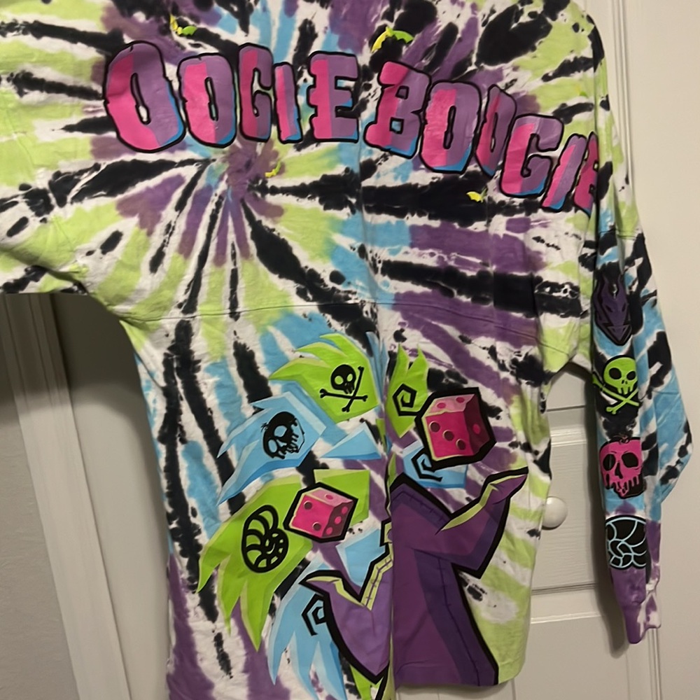 Oogie boogie Disney parks spirit jersey glow in the dark medium
